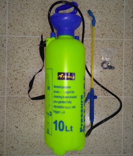 BOMBA PARA FUMIGAR 10 LITROS PRESSURE SPRAYER