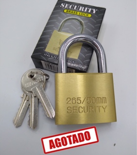 CANDADO SECURITY 50 MM