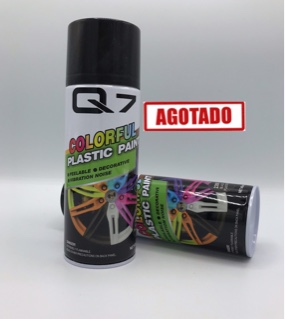 PINTURA EN AEROSOL NEGRA Q7