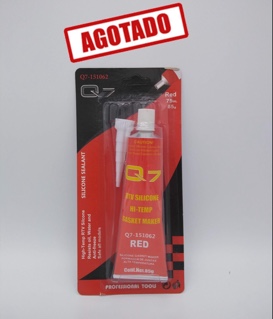 SILICONA 85 GRS Q7 ROJA