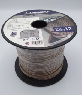 CABLE DE AUDIO 12 AWG LUMEN